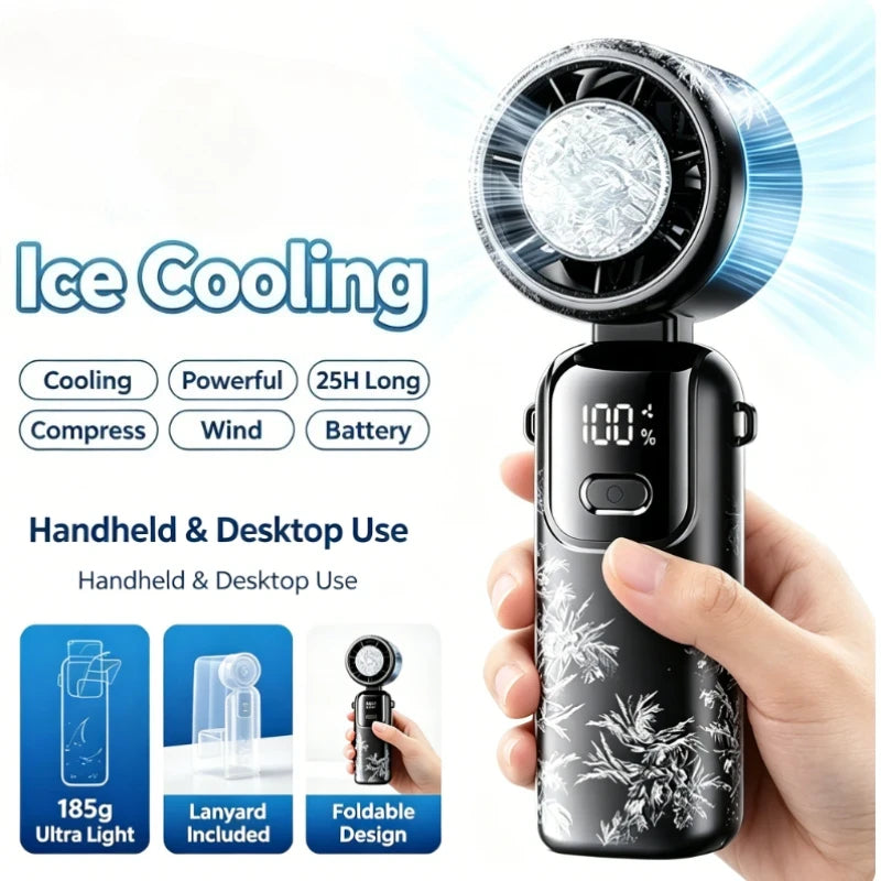 Portable Mini Turbo Desk Fan