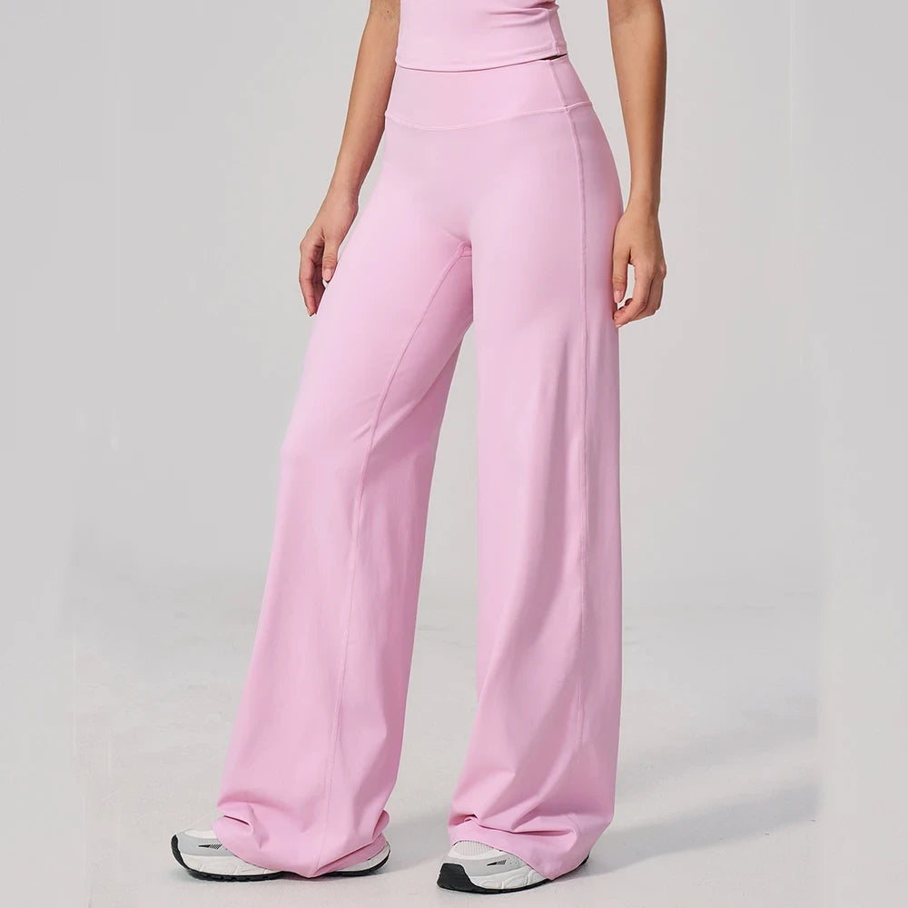 High Waist Wide Leg Yoga Pants