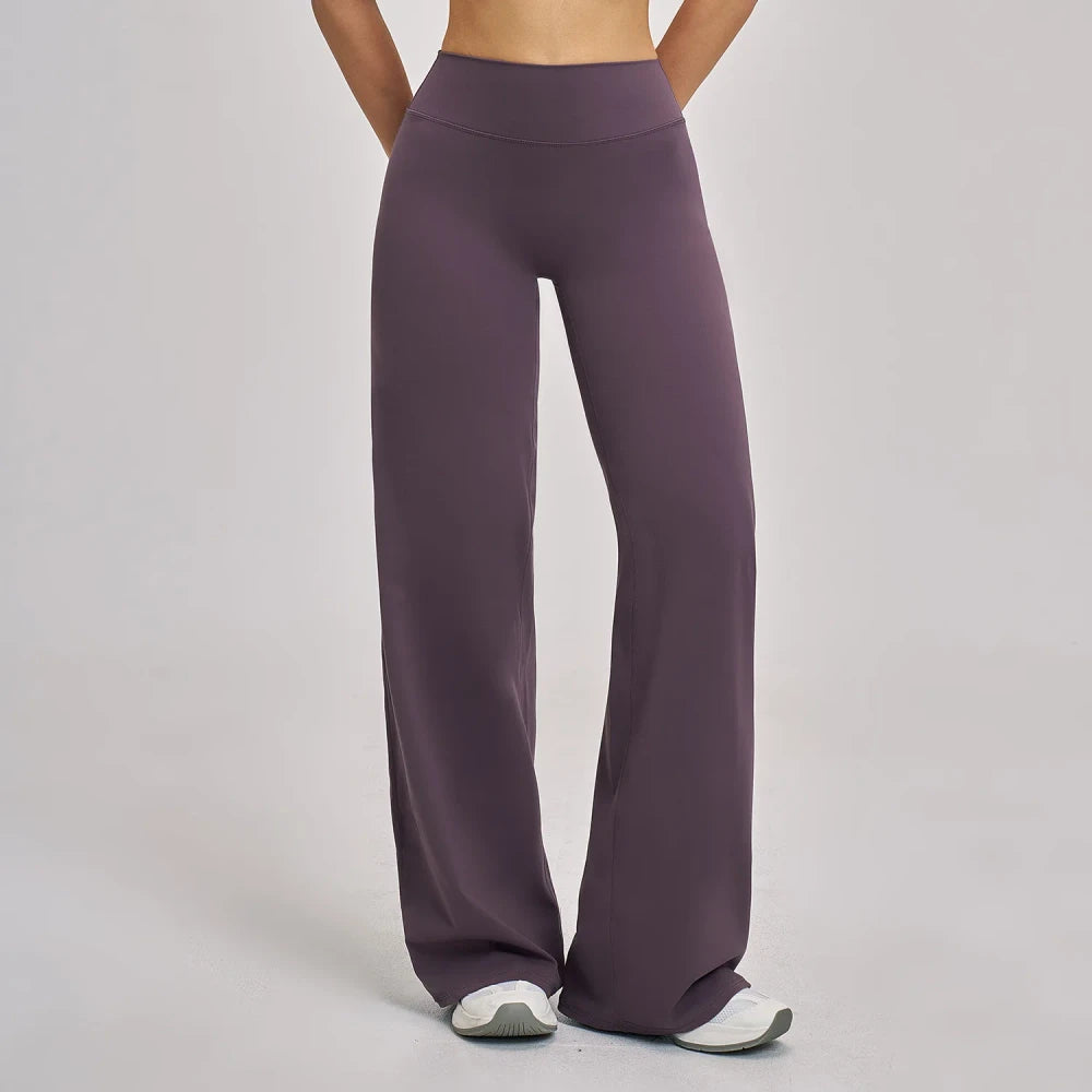 High Waist Wide Leg Yoga Pants