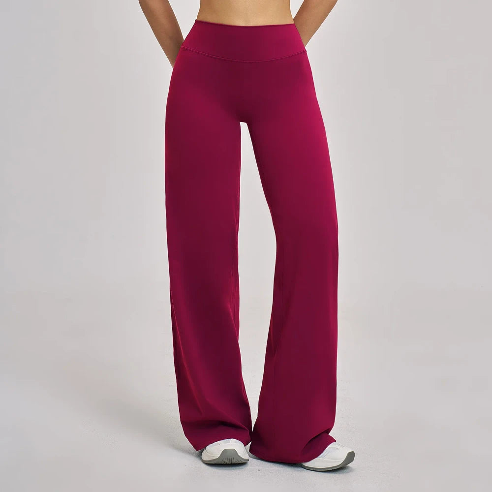 High Waist Wide Leg Yoga Pants