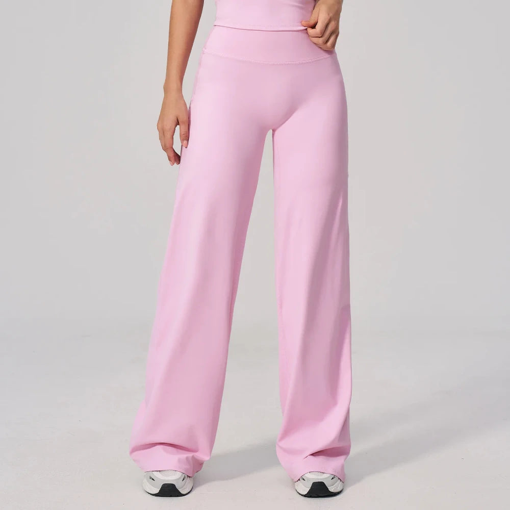 High Waist Wide Leg Yoga Pants