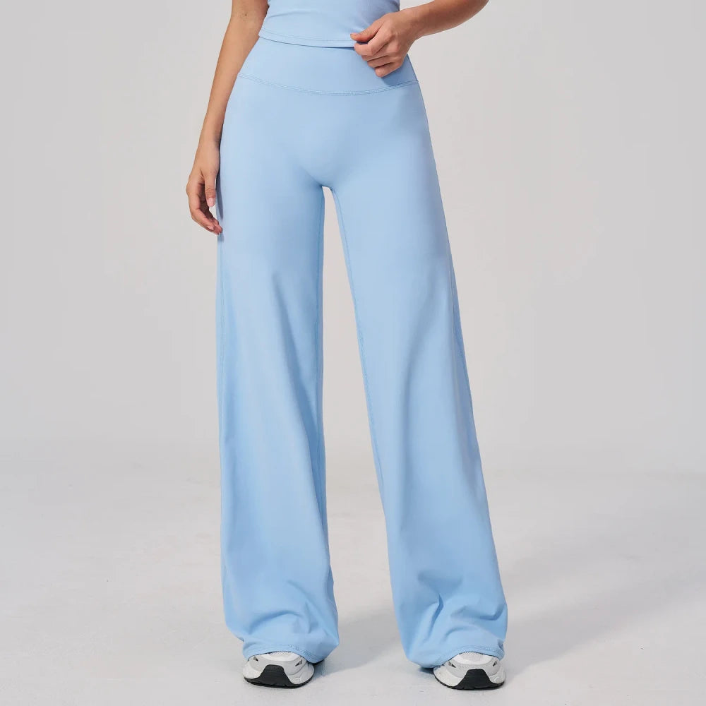 High Waist Wide Leg Yoga Pants