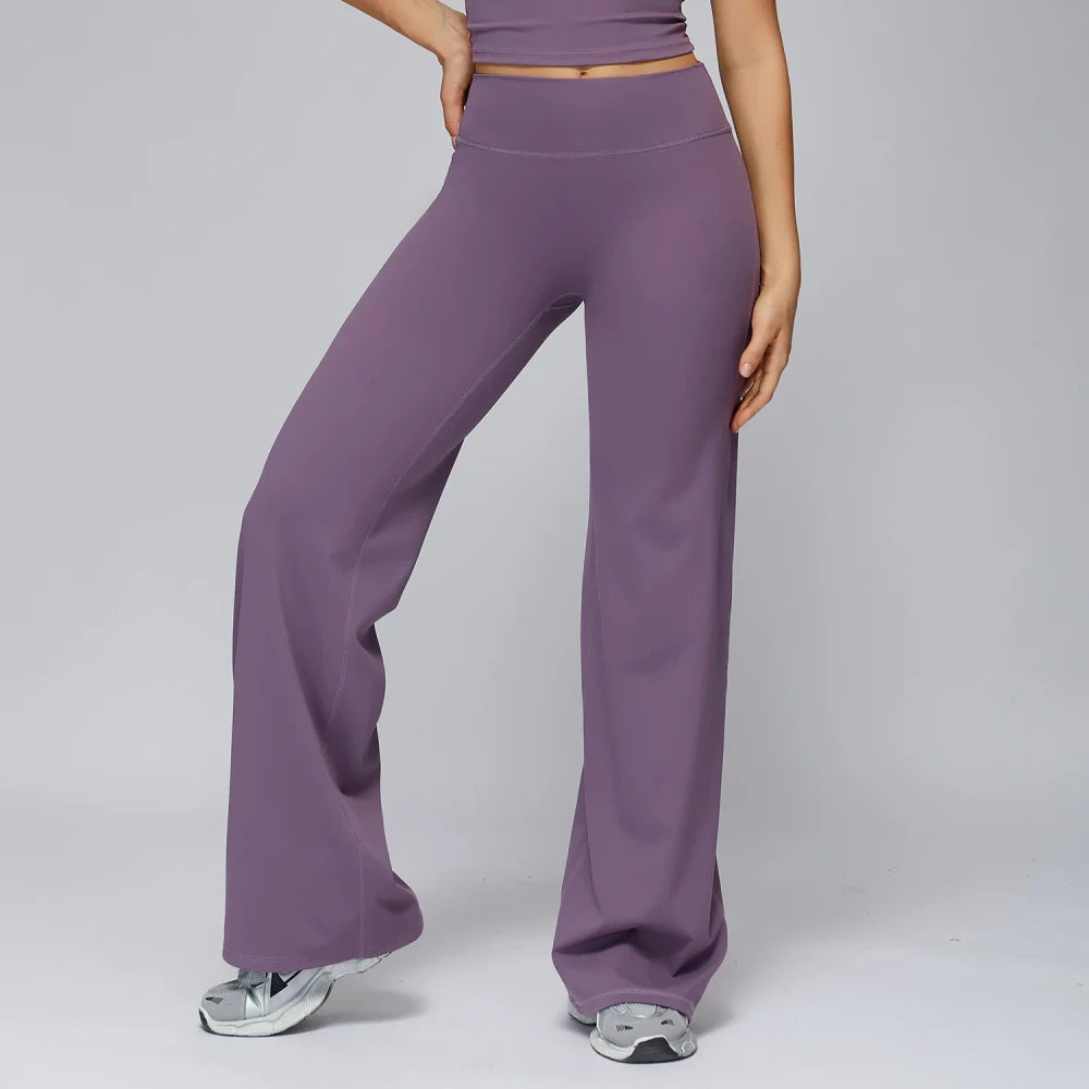 High Waist Wide Leg Yoga Pants