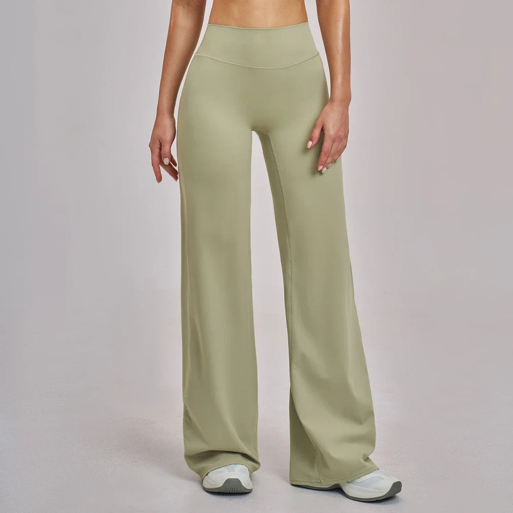 High Waist Wide Leg Yoga Pants