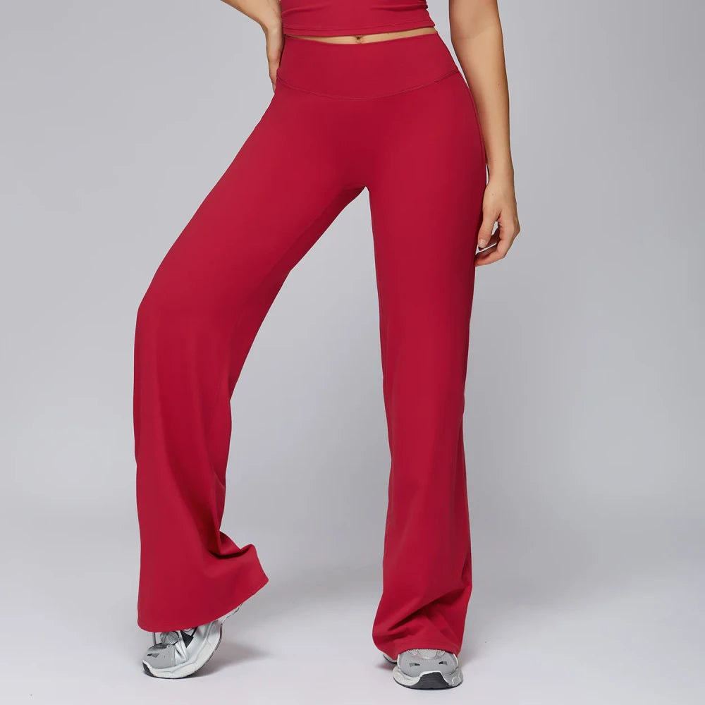 High Waist Wide Leg Yoga Pants