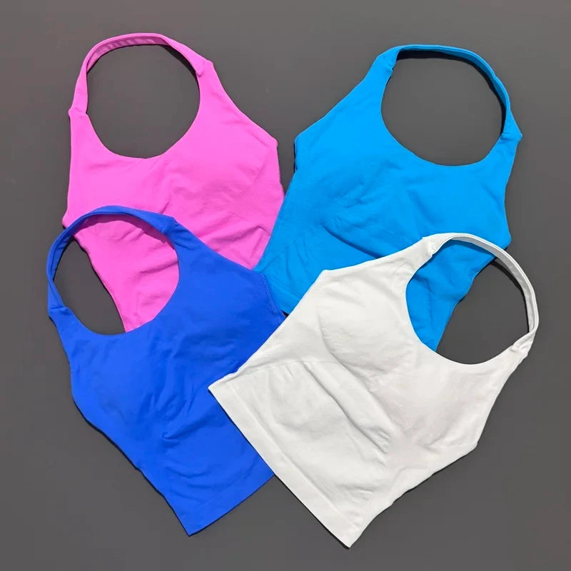 Histello Longline Strappy Yoga Tank