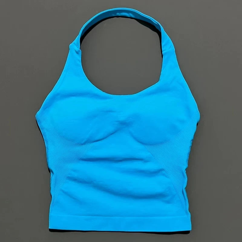 Histello Longline Strappy Yoga Tank