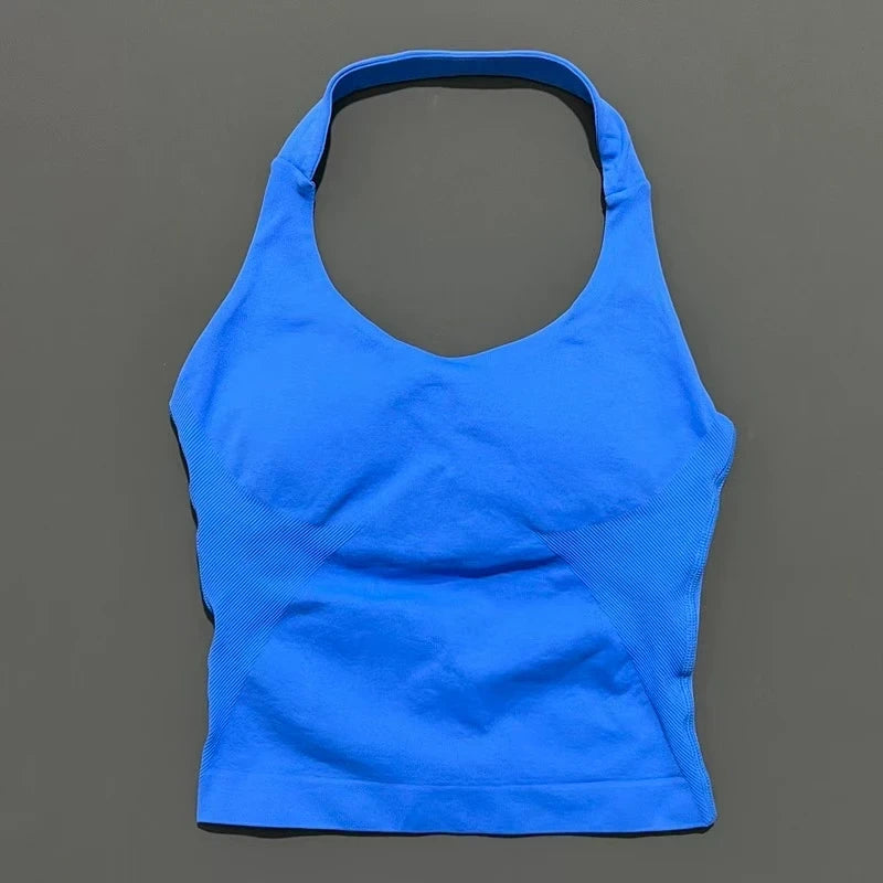 Histello Longline Strappy Yoga Tank