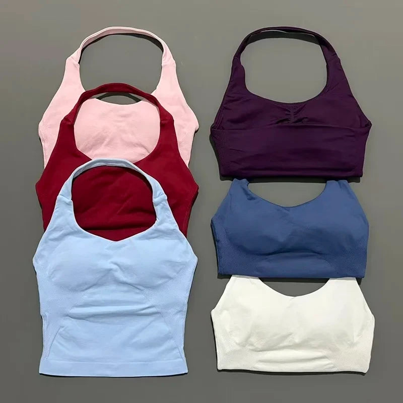 Histello Longline Strappy Yoga Tank