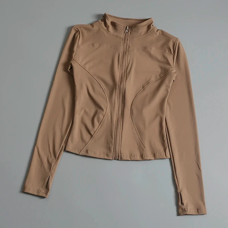 Long Sleeve Fitness Jacket