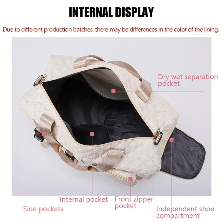 Durable Nylon Sports Duffle Bag