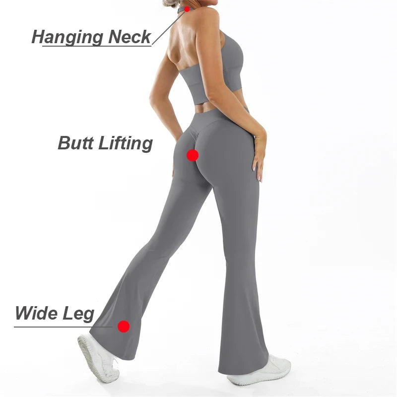 Seamless Scrunch Yoga Set