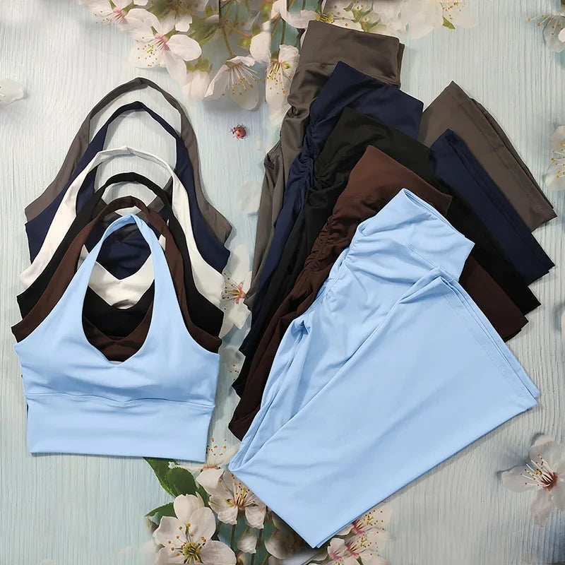 Seamless Scrunch Yoga Set