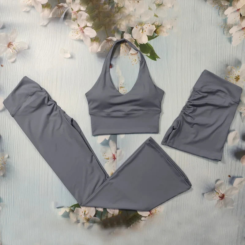 Seamless Scrunch Yoga Set